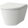 Сиденье для унитаза LAUFEN KARTELL петли хром 8.9133.0.000.000.1